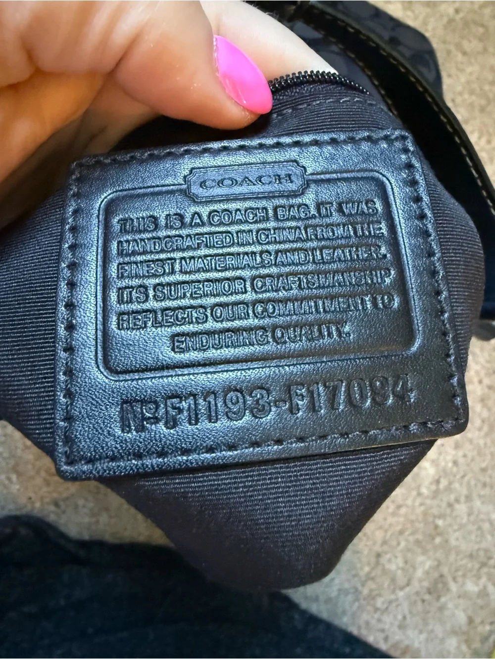 Coach shoulder bag